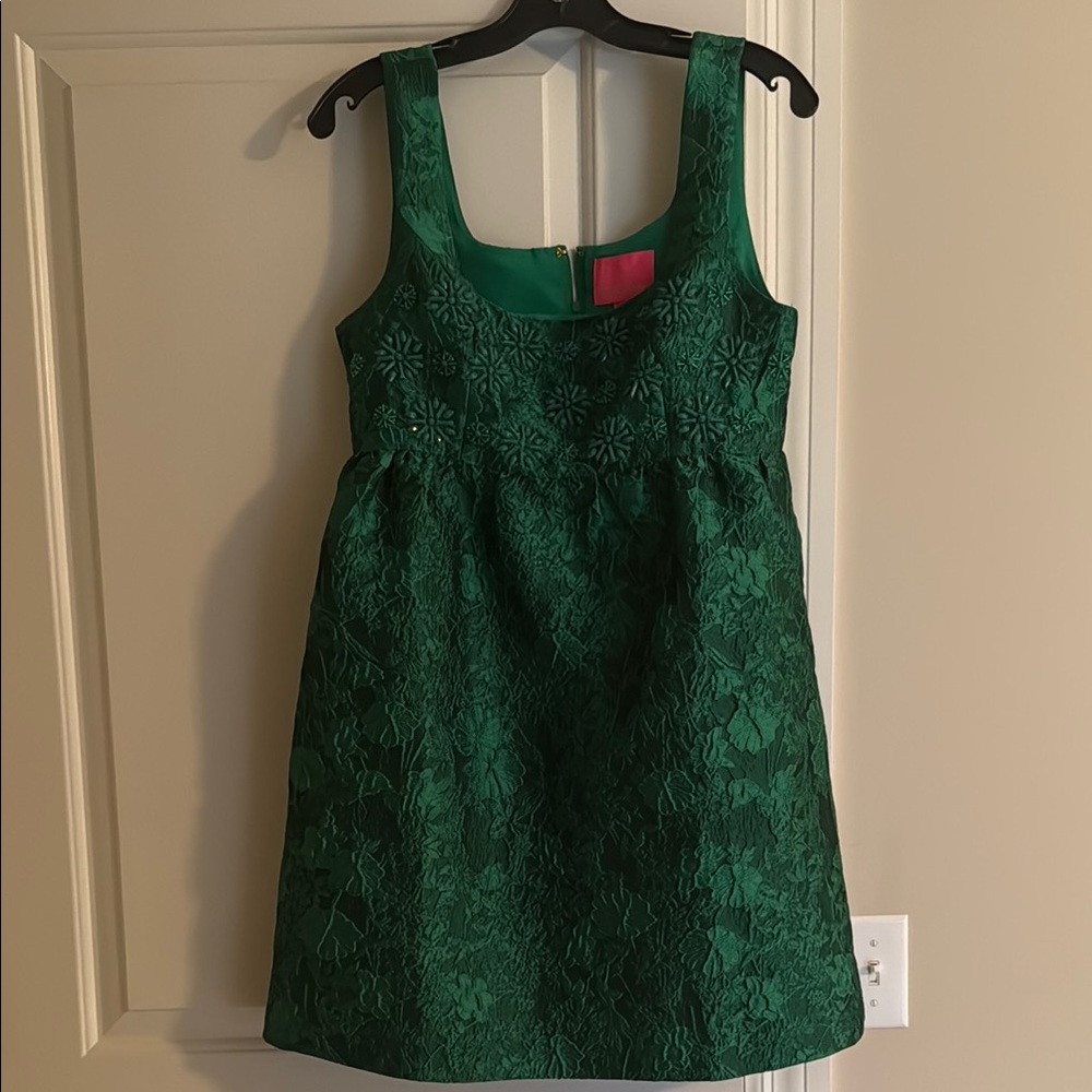 Lilly Pulitzer Emerald Green Dress
